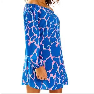 Lily Pulitzer “Adira” stretch silk dress